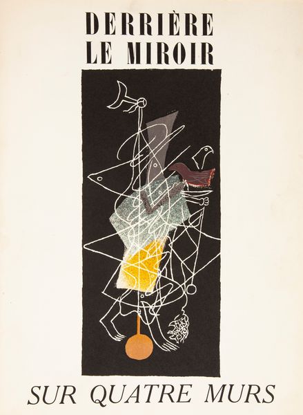 Derri�re Le Miroir - Sur Quatre Murs. (Numero su Braque della Rivista artistica e letteraria francese fondata nel 1946 da Aim� Maeght, pubblicata fino al 1982)  - Asta Asta A Tempo - Libri d'arte, D'artista e Manifesti - Associazione Nazionale - Case d'Asta italiane