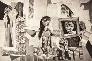 Derri�re Le Miroir - Sur Quatre Murs. (Numero su Braque della Rivista artistica e letteraria francese fondata nel 1946 da Aim� Maeght, pubblicata fino al 1982)  - Asta Asta A Tempo - Libri d'arte, D'artista e Manifesti - Associazione Nazionale - Case d'Asta italiane