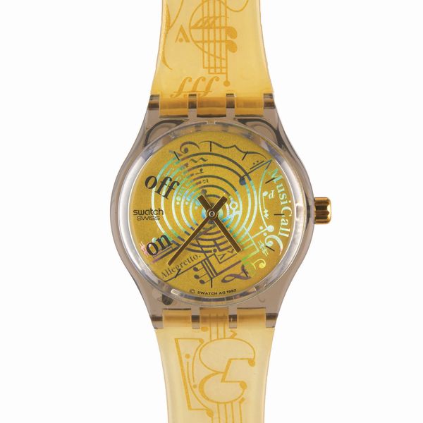 Swatch : Spartito (SLM101) Originals Gent MusiCall  - Asta Swatch / Asta a tempo - Associazione Nazionale - Case d'Asta italiane