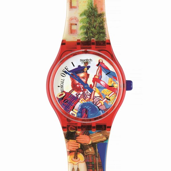 Swatch : Dudelsack (SLR101) Originals Gent MusiCall - Melody by Paulo Mendona  - Asta Swatch / Asta a tempo - Associazione Nazionale - Case d'Asta italiane