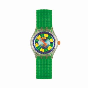Swatch - Green Speed (SSK110) Originals Gent Stop Watch