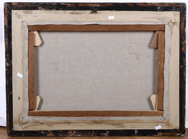 Scuola napoletana XVII secolo Episodio tratto dalla vita di Mos  - Asta Dipinti Antichi - Associazione Nazionale - Case d'Asta italiane