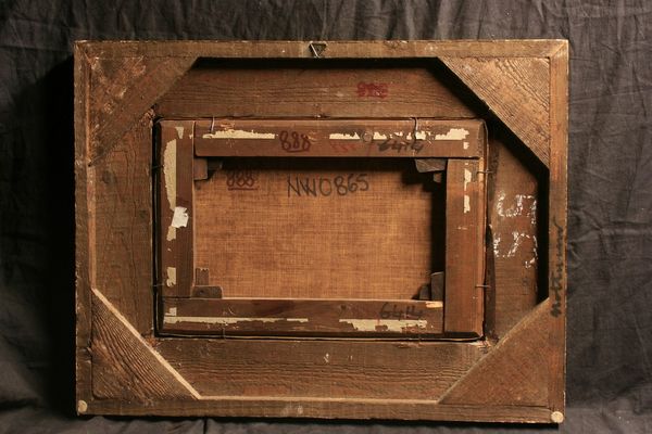 Giovanni Grevenbroeck detto il Solfarolo : Burrasca e Chiaro di luna  - Asta Dipinti Antichi - Associazione Nazionale - Case d'Asta italiane