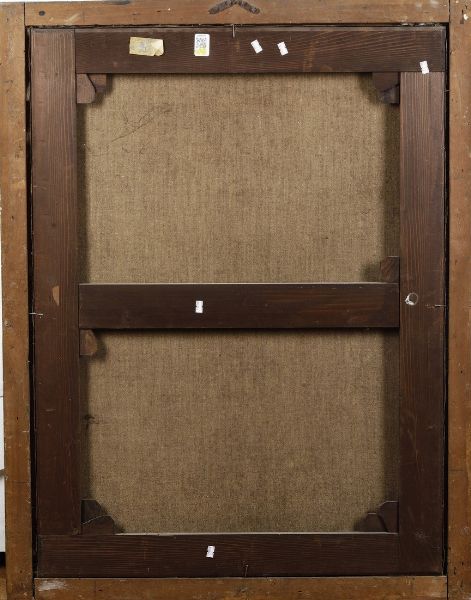 Scuola del XVIII secolo Ritratto di gentiluomo con lettera  - Asta Dipinti Antichi - Associazione Nazionale - Case d'Asta italiane