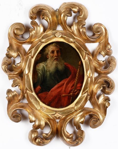 Scuola del XVIII secolo S. Paolo  - Asta Dipinti Antichi - Associazione Nazionale - Case d'Asta italiane