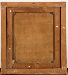 Scuola del XVII secolo Figura di filosofo  - Asta Dipinti Antichi - Associazione Nazionale - Case d'Asta italiane