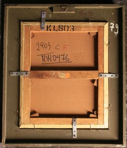 Caspar Netscher, Attribuito a : Ritratto di gentildonna in veste di Flora  - Asta Dipinti Antichi - Associazione Nazionale - Case d'Asta italiane