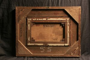 Giovanni Grevenbroeck detto il Solfarolo : Burrasca e Chiaro di luna  - Asta Dipinti Antichi - Associazione Nazionale - Case d'Asta italiane