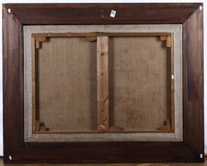 Scuola romana del XVIII secolo Scena popolare  - Asta Dipinti Antichi - Associazione Nazionale - Case d'Asta italiane