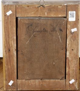 Scuola del XVII secolo Testa virile  - Asta Dipinti Antichi - Associazione Nazionale - Case d'Asta italiane