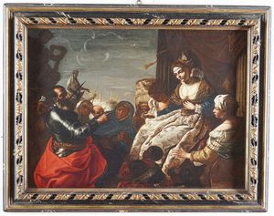 Mattia Preti, copia da - Sofonisba prende la coppa di veleno