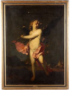 Antoon van Dyck, copia da - Cupido e Nettuno