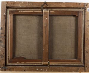 Scuola del XIX secolo Nature morte con frutti, ortaggi e fiori  - Asta Dipinti Antichi - Associazione Nazionale - Case d'Asta italiane