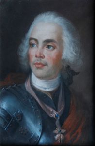 Scuola veneziana del XVIII secolo Ritratti del Maresciallo Schulenburg e del Principe Eugenio di Savoia  - Asta Dipinti Antichi - Associazione Nazionale - Case d'Asta italiane