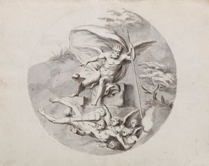 Filippo Comerio, alla maniera di - Soggetto mitologico