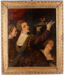 Tiziano Vecellio copia da, copia da - Salom
