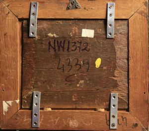 Scuola del XVIII secolo Contadino con brocca  - Asta Dipinti Antichi - Associazione Nazionale - Case d'Asta italiane