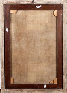 Scuola romana del XVII secolo Ges tra i dottori  - Asta Dipinti Antichi - Associazione Nazionale - Case d'Asta italiane