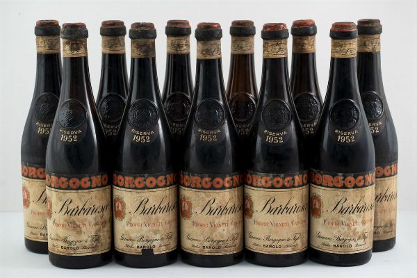 Langhe : Barbaresco Giacomo Borgogno & Figli  - Asta Vini / Asta a tempo - Associazione Nazionale - Case d'Asta italiane