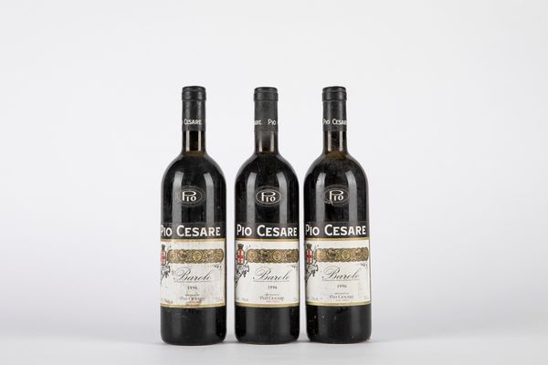 Piemonte : Pio Cesare Barolo (3 BT)  - Asta Vini / Asta a tempo - Associazione Nazionale - Case d'Asta italiane