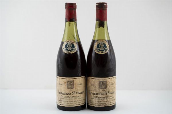 Romanee-Saint-Vivant : Louis Latour, Romane St Vivant, Les Quatre Journaux  - Asta Vini / Asta a tempo - Associazione Nazionale - Case d'Asta italiane