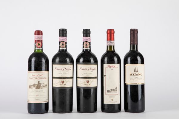 Toscana : Lotto Chianti (5 BT)  - Asta Vini / Asta a tempo - Associazione Nazionale - Case d'Asta italiane