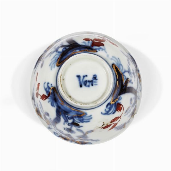 TAZZINA, VENEZIA, MANIFATTURA VEZZI, 1724 CIRCA  - Asta  TAZZINE DA COLLEZIONE - Associazione Nazionale - Case d'Asta italiane