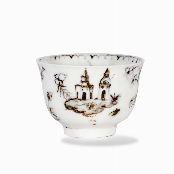 TAZZINA, VENEZIA, MANIFATTURA VEZZI, 1720-1727 CIRCA  - Asta  TAZZINE DA COLLEZIONE - Associazione Nazionale - Case d'Asta italiane