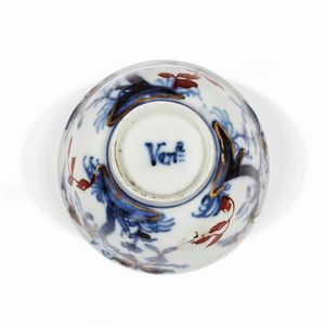 TAZZINA, VENEZIA, MANIFATTURA VEZZI, 1724 CIRCA  - Asta  TAZZINE DA COLLEZIONE - Associazione Nazionale - Case d'Asta italiane