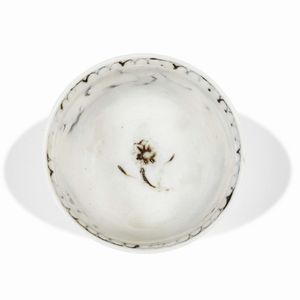 TAZZINA, VENEZIA, MANIFATTURA VEZZI, 1720-1727 CIRCA  - Asta  TAZZINE DA COLLEZIONE - Associazione Nazionale - Case d'Asta italiane