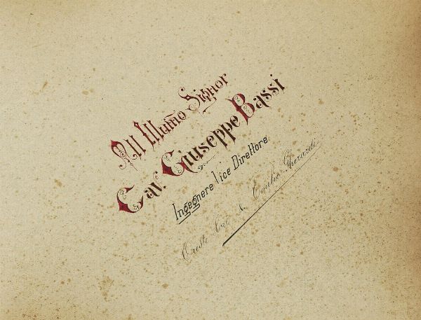 Album di fotografie della ferrovia Faenza - Firenze.  - Asta Libri, autografi e manoscritti - Associazione Nazionale - Case d'Asta italiane