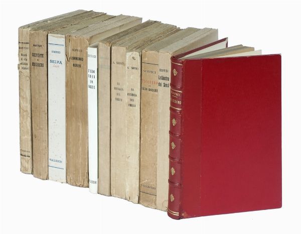 Ardengo Soffici : Raccolta di 11 opere di Ardengo Soffici.  - Asta Libri, autografi e manoscritti - Associazione Nazionale - Case d'Asta italiane