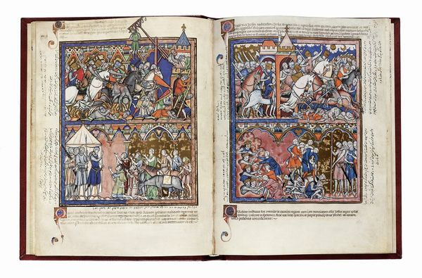 La Bibbia dei crociati.  - Asta Libri, autografi e manoscritti - Associazione Nazionale - Case d'Asta italiane