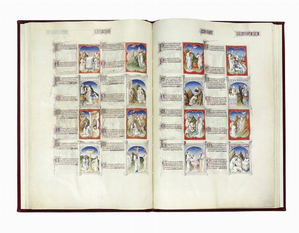 Biblia Moralizada de los Limbourg. Ms. fr 166.  - Asta Libri, autografi e manoscritti - Associazione Nazionale - Case d'Asta italiane