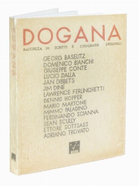 GEORGE BASELITZ : Dogana. Raccolta di scritti e litografie originali. N. 0.  - Asta Libri, autografi e manoscritti - Associazione Nazionale - Case d'Asta italiane