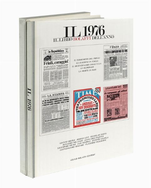 GIANNI BRERA : Il 1976. Il libro Bolaffi dell'anno.  - Asta Libri, autografi e manoscritti - Associazione Nazionale - Case d'Asta italiane