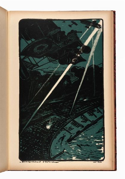 MAURICE BUSSET : En avion. Vols et combats. Estampes et récits de la Grande Guerre, 1914-1918.  - Asta Libri, autografi e manoscritti - Associazione Nazionale - Case d'Asta italiane