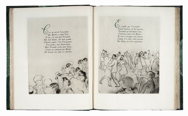 FRANCIS CARCO : Quelques-unes. Eaux fortes originales de Louis Legrand.  - Asta Libri, autografi e manoscritti - Associazione Nazionale - Case d'Asta italiane