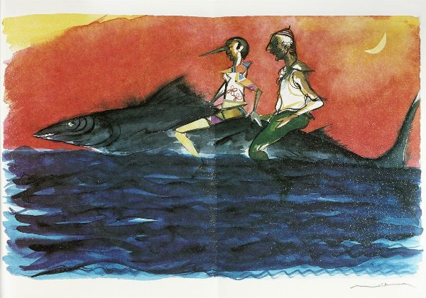 CARLO COLLODI : Le avventure di Pinocchio [...] Illustrazioni e manoscritti di Antonio Nocera.  - Asta Libri, autografi e manoscritti - Associazione Nazionale - Case d'Asta italiane