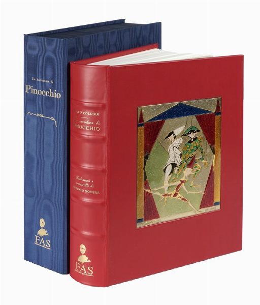 CARLO COLLODI : Le avventure di Pinocchio [...] Illustrazioni e manoscritti di Antonio Nocera.  - Asta Libri, autografi e manoscritti - Associazione Nazionale - Case d'Asta italiane