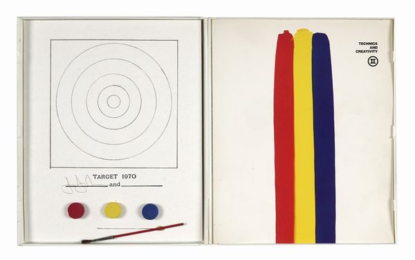 JASPER JOHNS : Target 1970.  - Asta Libri, autografi e manoscritti - Associazione Nazionale - Case d'Asta italiane