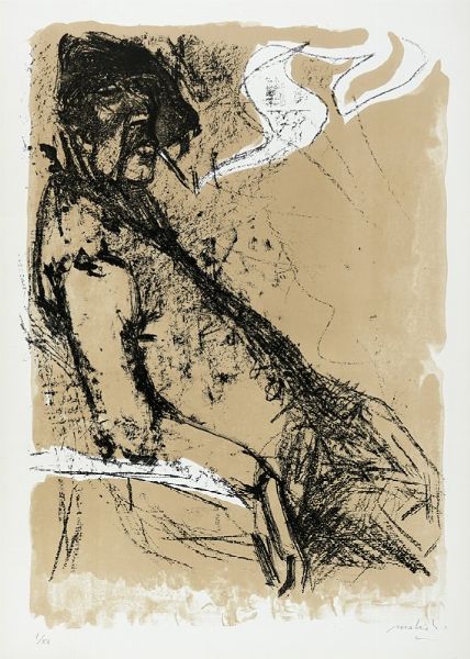 Carlo Mattioli : 5 litografie di Mattioli.  - Asta Libri, autografi e manoscritti - Associazione Nazionale - Case d'Asta italiane