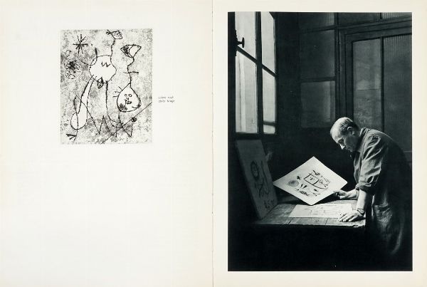 Joan Mir : Derriere Le Miroir: 10 Ans d?Edition 1946-1956.  - Asta Libri, autografi e manoscritti - Associazione Nazionale - Case d'Asta italiane