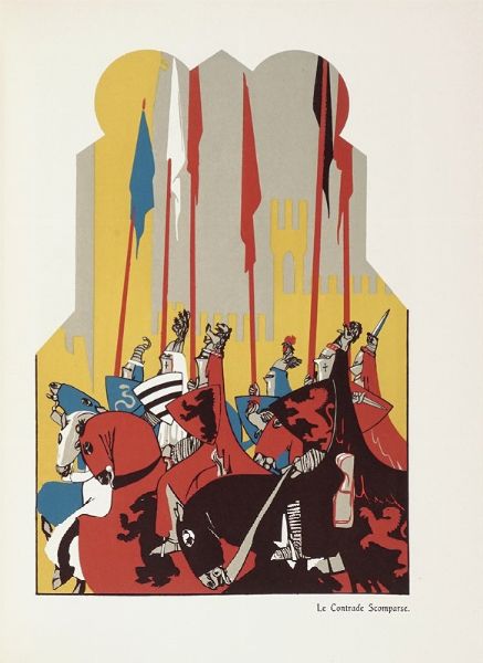 Piero Misciattelli : Il palio di Siena.  - Asta Libri, autografi e manoscritti - Associazione Nazionale - Case d'Asta italiane