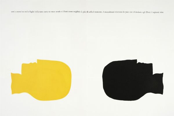 Mimmo Paladino : Don Chisciotte.  - Asta Libri, autografi e manoscritti - Associazione Nazionale - Case d'Asta italiane