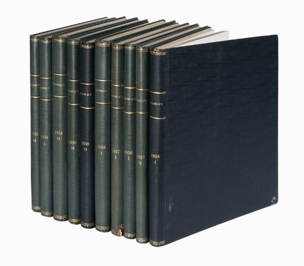 GIO PONTI : Domus. L'arte nella casa. Rivista mensile.  - Asta Libri, autografi e manoscritti - Associazione Nazionale - Case d'Asta italiane