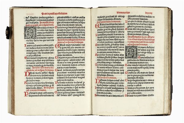 Psalterium Romanum.  - Asta Libri, autografi e manoscritti - Associazione Nazionale - Case d'Asta italiane