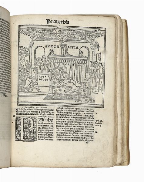 Biblia cum tabula nuper impressa & cum summariis nouiter editis.  - Asta Libri, autografi e manoscritti - Associazione Nazionale - Case d'Asta italiane