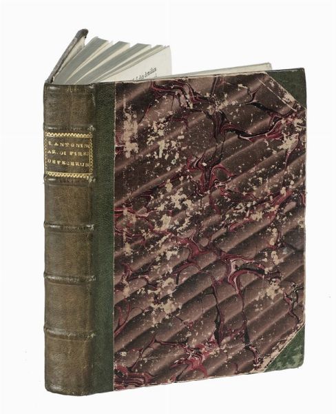 ANTONINO (SANTO) : Confessionale. Defecerunt scrutantes scrutinio Defecerunt vulghare.  - Asta Libri, autografi e manoscritti - Associazione Nazionale - Case d'Asta italiane