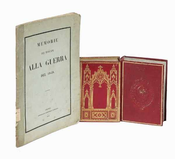 Lotto composto di 2 alamanacchi toscani per gli anni 1842 e 1846.  - Asta Libri, autografi e manoscritti - Associazione Nazionale - Case d'Asta italiane